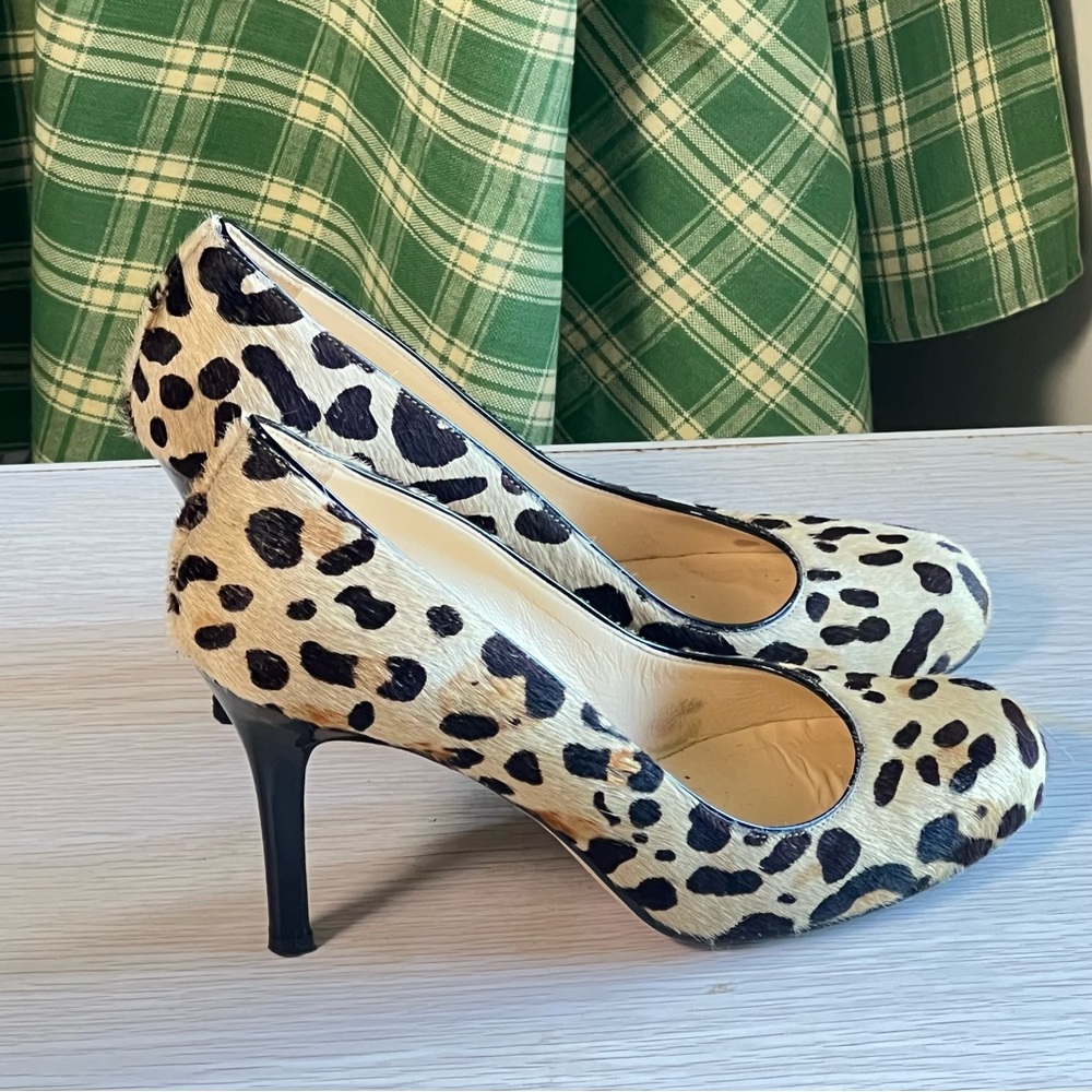 Kate Spade Animal Print Stilettos